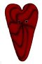 Red Velvet Extra Large Heart
